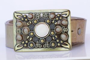 BROWN LEATHER BELT