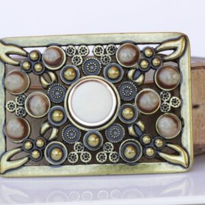 BROWN LEATHER BELT