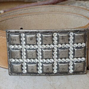 BROWN LEATHER BELT