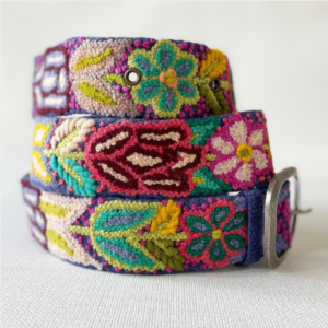 Folklorica Belt | Blue