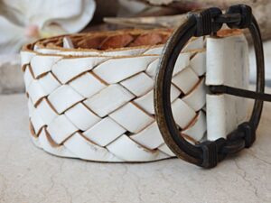 Black Braided Belt