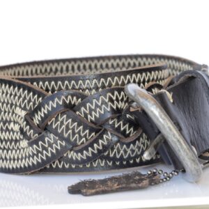 Leather belt