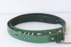 PINK LEATHER BELT