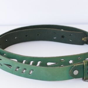 PINK LEATHER BELT