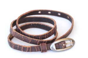 Green Leather Belt