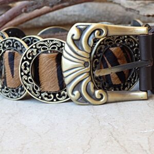 TURQUOISE STUDDED BELT